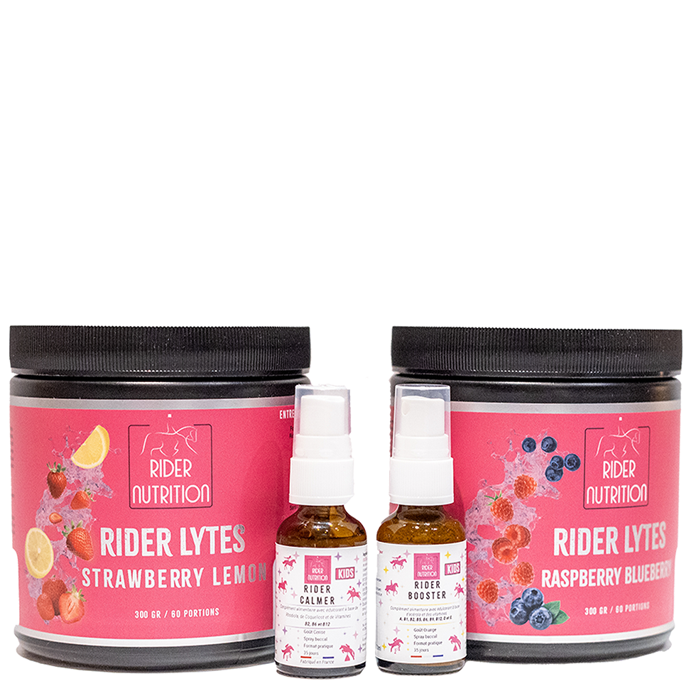 RIDER NUTRITION PRODUITS POUR LES ENFANTS