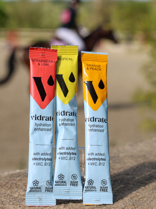 Boisson électrolytes pour les cavaliers en sachet individuel