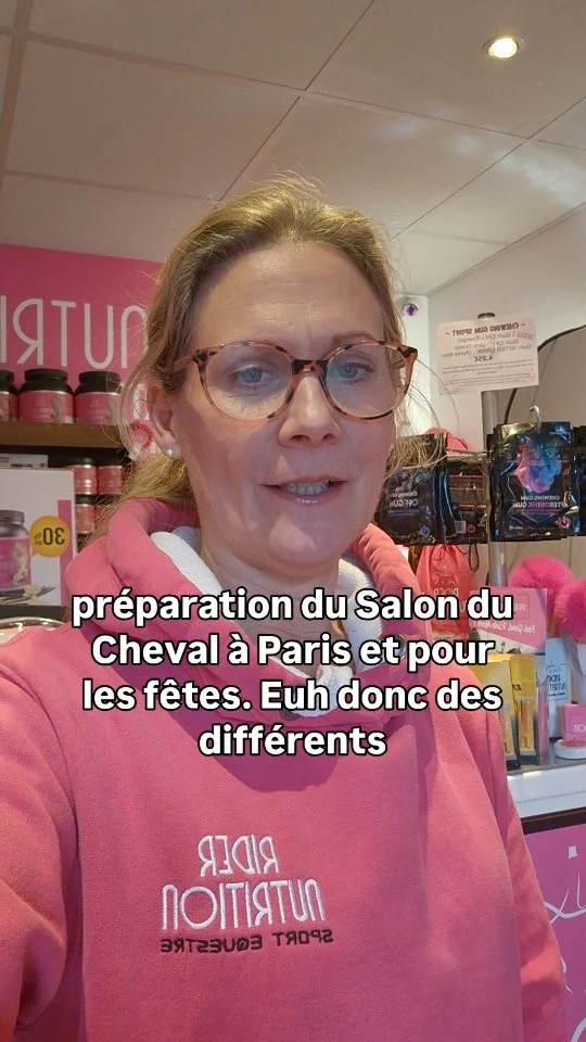 Nouvel arrivage de stock à la boutique de Mayenne aujourd'hui pour la préparation des fêtes et @salonduchevaldeparis 📦📦📦✨️

Des nouveautés pour nos cavaliers, idées cadeaux et des renouvellements de vos produits préférés. 🌟🛍

N'oubliez pas ...la boutique à Mayenne est sur rdv sinon, clic et collecte/ online sur notre siteweb (lien en bio) www.ridernutrition.net ✅️

#ridernutrition #energybar #bienetrecavalier #electrolytes #cadeauxcavaliers