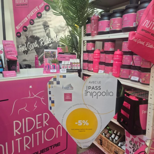 Dernier jour @jumpingbordeaux Stand Hall 1 C2809 @ridernutrition et -5% sur nos produits avec le pass @polehippolia 🩷👌

Rdv sur le stand Hippolia ! 💫