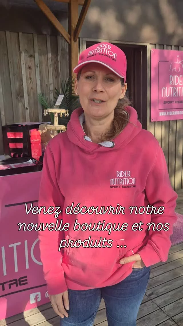 Venez découvrir notre nouvelle boutique et nos produits @ridernutrition - située dans le Grand Hall - Nutrition Sportive et bien-être cavaliers @pole_europeen_du_cheval 🏇🩷

Discover our new boutique and products @ridernutrition located in the Grand Hall - Sports Nutrition and wellness for Riders  @pole_europeen_du_cheval 🏇🩷

#ridernutrition #riderwellness #nutritionforequestrians #nutritionsportivepourlescavaliers