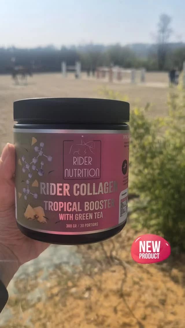 Nouveau produit @ridernutrition Rider Collagen Booster avec Thé Vert- Goût Tropical.

Les avantages pour votre bien-être sportif en tant que cavalier : 

✨️ Thé Vert - Un regain d'énergie naturel grâce à  la caféine.

✨️ Pro-biotiques - pour un équilibre de votre flore intestinale.

✨️ Magnésium - crucial dans la fonction musculaire, un meilleur sommeil et réduction du stress.

✨️ Vitamine C et Zinc - renforce vos articulations et votre système immunitaire. 

✨️ Acide Hyaluronique - Hydratation qui favorise la santé des articulations. 

✨️Peptides de collagène de poisson - renforcement des articulations et des os, favorisent la fermeté de la peau.

#collagène #ridercollagenbooster #ridernutrition #bienetrecavaliers