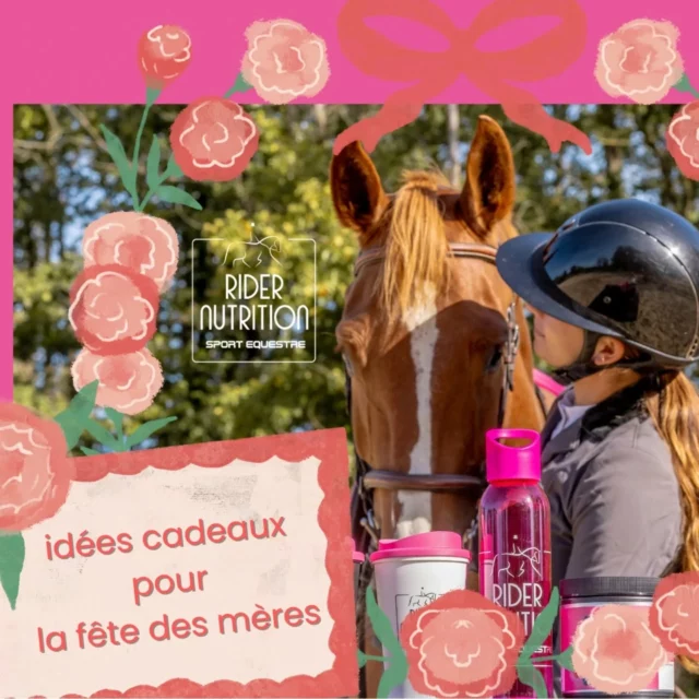 En magasin et en ligne, tellement d'idées cadeaux pour la fête des mères cette année @ridernutrition Notre boutique sera ouverte le dimanche 24 mai @pole_europeen_du_cheval Grand Hall le jour même ! 🐴🌸🌼

Siteweb lien en bio: www.ridernutrition.net 

In store and on line, so many gift ideas this year @ridernutrition for Mother's Day.  Our boutique will be open on the actuel day "Sunday 24 mai" @pole_europeen_du_cheval Grand Hall !🐴🌼🌸

Website link in bio : www.ridernutrition.net 

#fetedesmères #horsemum #mothersday 
#ridernutrition