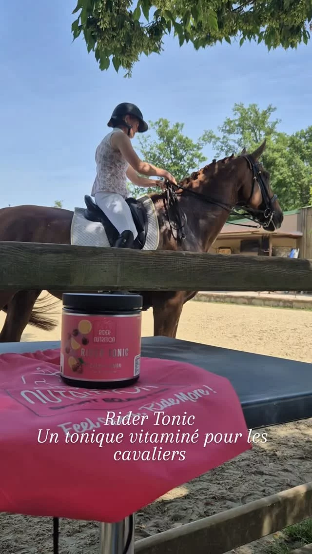 Riche en vitamines et minéraux, la boisson Rider Tonic est disponible en deux saveurs.
🥤Tropical 🍍
🥤Cerise Citron (Cherry Lemon)🍒🍋

Offrant vitalité, bien-être physique et émotionnel aux cavaliers. Idéal pour la préparation de vos concours cet été ou/ aux championnats.✨️

Rich in vitamins and minerals, la boisson Rider Tonic is available in two flavours.
🥤Tropical 🍍 
🥤Cherry Lemon 🍒🍋
Offering vitality, physical and emotional  well-being to our equestrians. Ideal for your preparation ahead of summer shows / championships.✨️

#ridertonic
#ridernutrition 
#bienetrecavalier 
#riderwellbeing