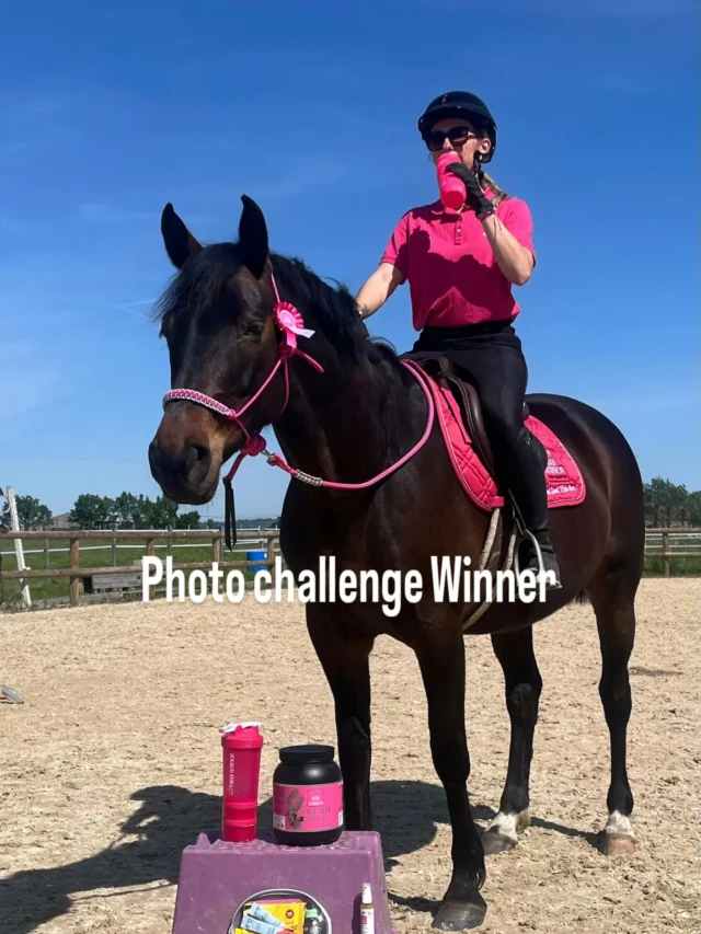 Notre gagnante @teampinkridernutrition "Photo Challenge" @liaudjulie 🎊🩷
Le prix, un bon d'achat de 30€ à dépenser chez @ridernutrition ✨️📦
Merci beaucoup à tous nos participants pour toutes les photos Team Pink et félicitations à Julie ! 🫶

Our Photo Challenge Winner @teampinkridernutrition @liaudjulie🎊🩷
The prize, a 30€ voucher to spend at @ridernutrition ✨️📦 
Thanks to all our participants for the Team Pink  photos and congratulations to Julie !🫶

#teampinkridernutrition
#ridernutritionanimations #nutritionsportivepourlescavaliers #sportsnutritionforequestrians