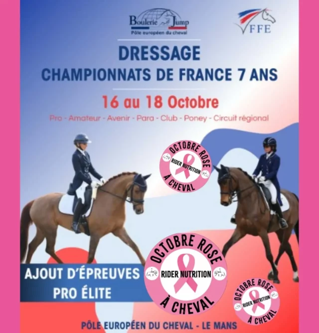Prochaine date d'ouverture boutique @ridernutrition -  Grand Hall @pole_europeen_du_cheval 
Horaires : 9h30 à 17h30 

Next opening date boutique @ridernutrition -  Grand Hall @pole_europeen_du_cheval 
Open 9.30am to 5.30pm

#ridernutritionboutique #ridernutrition #dressagehorse #dressageshows 
#nutritionforequestrians
